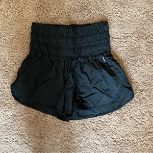 Free People Movement The Way Home Black Shorts size small